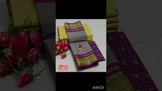 🌷🌸🦚 Chettinad cotton Sarees 🌸🌷🦚#saree #cottonclothing #purecotton ☎️9042244261