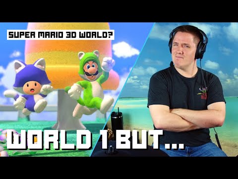 World 1 From Super Mario 3D World But It's Jeopardy On Drums!