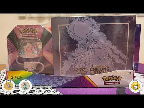 PPMAX @ Costco [EP01]! Mew Collector’s Tin + Chilling Reign ETB (SwSh)