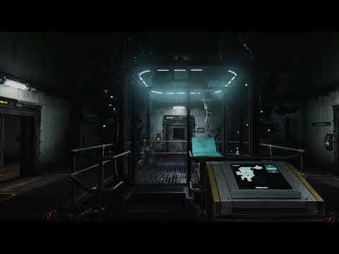 SOMA - Omicron Labs Ambiance (creaking buildings, glitchy monitors, electricity, music)