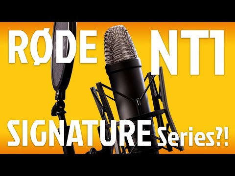 RODE NT1 Signature Series?! Great sound, price (and colors, if you're into that)