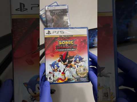 Sonic X Shadow Generations Unboxing