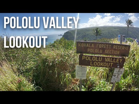 Pololu Valley Lookout, the Big Island of Hawaii