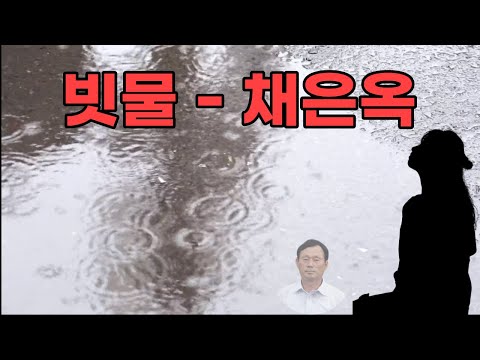 빗물 -  채은옥(1976년) I 자막포함