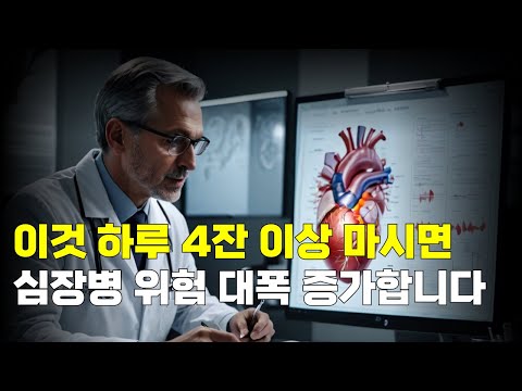 이것 하루 4잔 이상 마시면, 심장병 위험 대폭 증가합니다