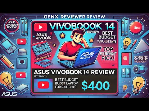 ASUS Vivobook 14 – Budget Laptop with Big Performance- Best Laptop Under 400$ ! 💻