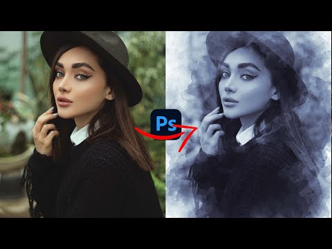 Watercolor Effect - Photoshop Short Tutorial