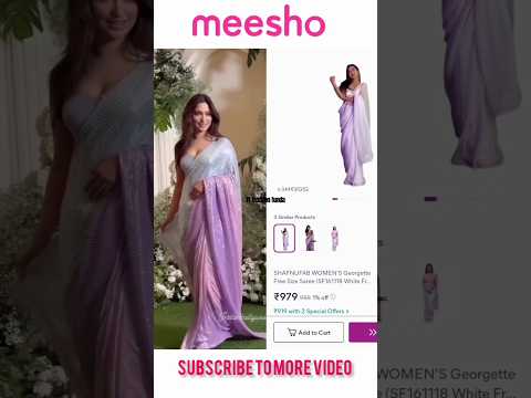 Meesho lehenga haul same dress collection on Meesho #shorts #youtubeshorts #meesho