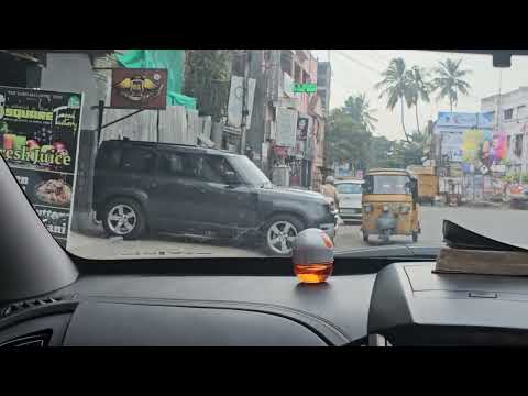 Defender car in chennai #driving #music #longdrive #travel #trending #shorts