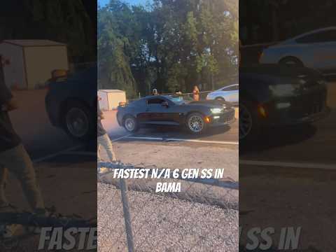 Fastest N/A 6 gen ss! #camaro  #drag #car