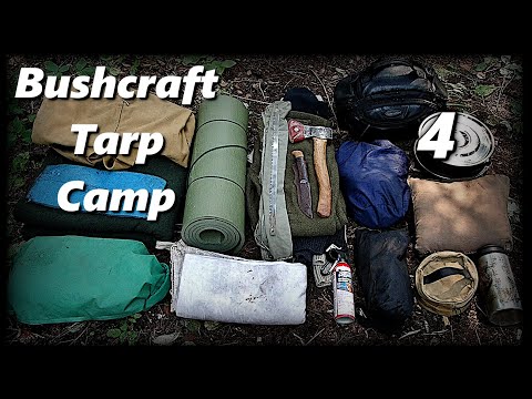 Bushcraft Tarp Camp (4/5) - Gear Overview