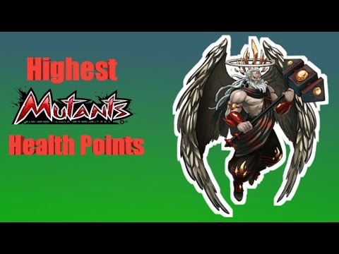 MGG - Mutants Highest Health Points of all!!