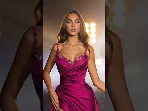 Evening dress /لباس عروس و لباس مجلسی / wedding dress /fashion /Mina mahmoudi #dubai #viralvideo