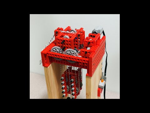 Making a Powerful Lego Hoist (re-edit)