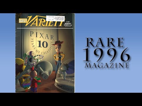 Pixar: 10 Years of Creativity (RARE 1996 Magazine)