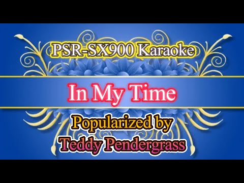 In My Time - Teddy Pendergrass Video Karaoke