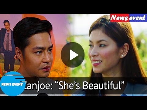 Zanjoe Marudo Expresses Admiration Angel Locsin She's beautiful news event