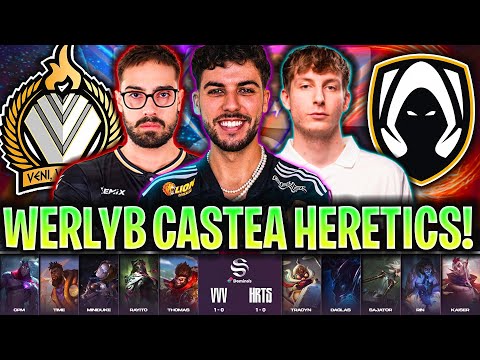 WERLYB CASTEA A HERETICS CONTRA MINIDUKE! | VVV vs HRTS RESUMEN SUPERLIGA DOMINO'S INVIERNO 2025 LVP