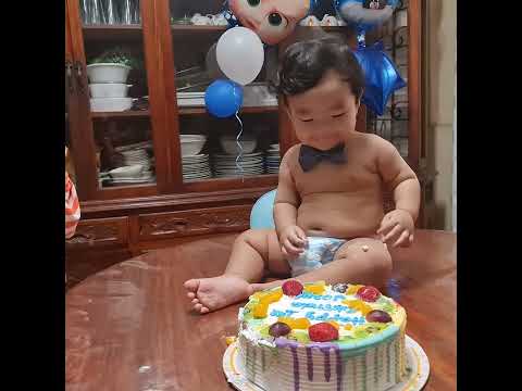 Cake smash - Joshua’s 1st birthday 🎂