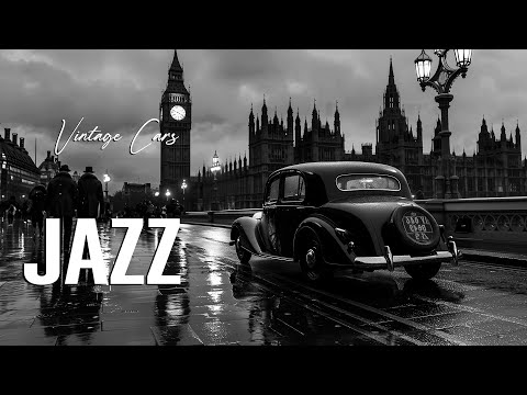 Vintage Cars & Swing Jazz 🎷 Timeless Big Band Melodies in 1930s London for Classic Car Enthusiasts