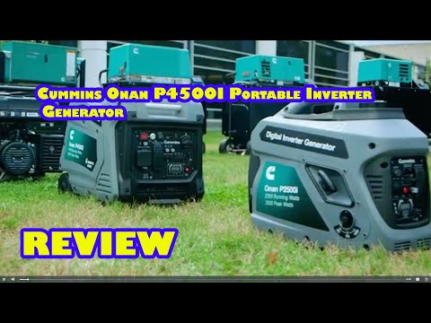 Cummins Onan P4500I Portable Inverter Generator review-daniel