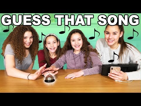 Guess That Song Challenge + BIG Announcement! (Haschak Sisters)