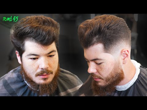 MID SKIN FADE-Professsional Barber Haircut Tutorial!