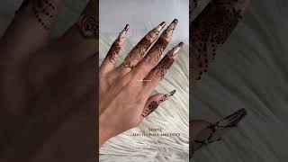 Bridal Henna | HennabyKarisma #henna #bridalhenna #stepbystep