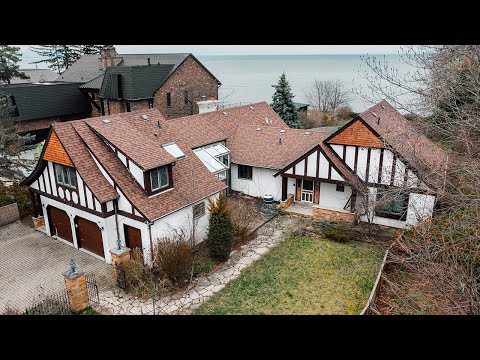 Millionaires Gorgeous ABANDONED Lakefront Tudor Mansion! WHAT HAPPENED HERE?!?!