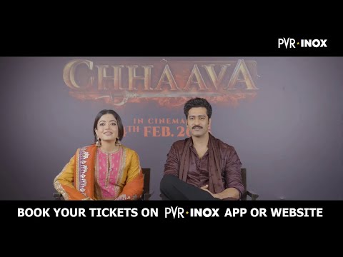 Book tickets for Chhaava on PVR INOX app or website