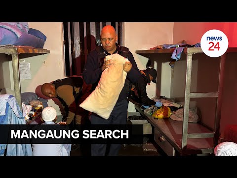 WATCH | Officials surprise inmates with raid at Mangaung prison, Thabo Bester's old home