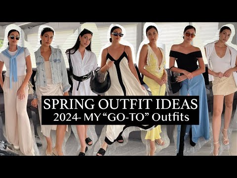 8 CUTE SPRING OUTFITS 2024 | SPRING OUTFITS INSPO