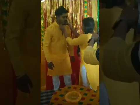 My haldi ceremony #haldiceremony #haldi #trendingreels #explorepage #loveislove #shorts #love