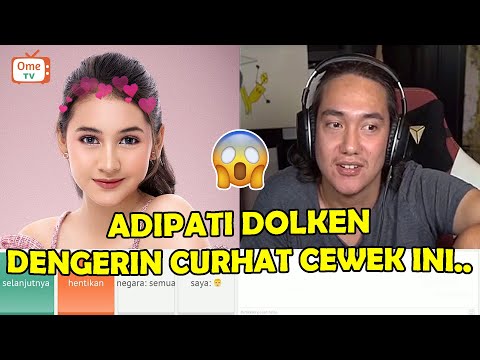 ADIPATI DOLKEN KETEMU CEWEK CANTIK OME TV MALAH CURHAT..