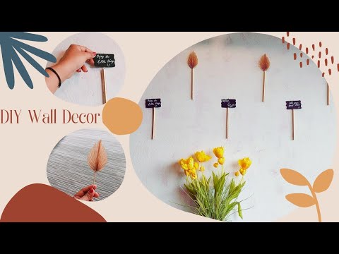 DIY Wall decor idea | Budget friendly |Cute wall art | Zero Budget DIY | Aesthetic Wall Decoration