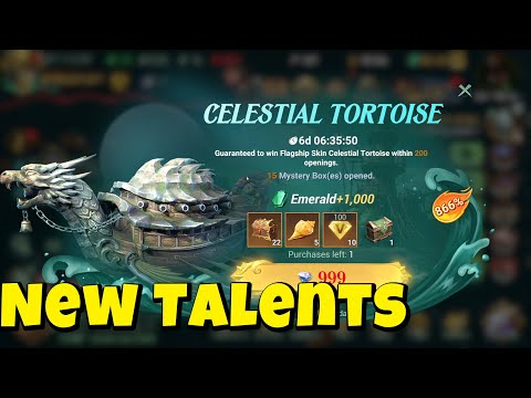 Sea of conquest : the new turtle ship talents