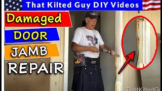 How to Replace or Repair your exterior door jamb