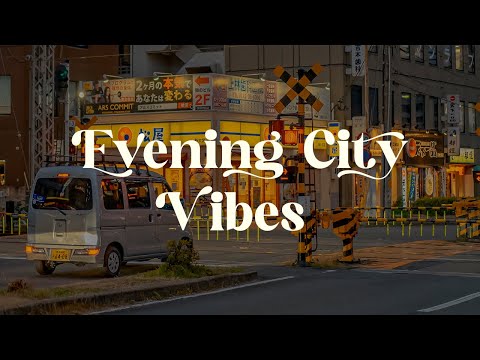 Evening City Vibes 🌃 Japanese Lofi Beats for Focus and Relaxation