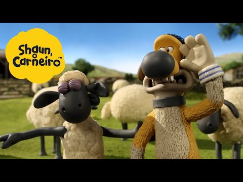 🐑Shaun, o Carneiro [Shaun the Sheep] Travessuras agrícolas 🐑 Hora Especial🐑| Cartoons Para Crianças