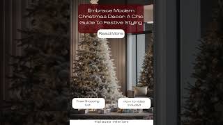 Christmas Luxury Interiors 2024 | The Art of Chic Holiday Decoration. 55