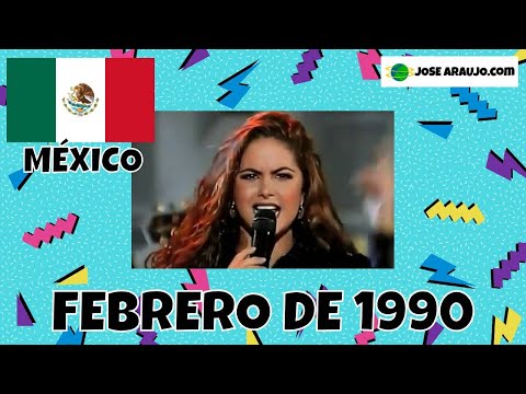 🎶✨Los ÉXITOS de MÉXICO 🇲🇽 en Febrero de 1990 ✨🎶