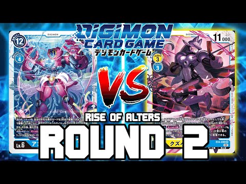 Amphimon VS Kuzuhamon!! | Digimon Card Game: RB-01 vs EX-04 Rise of Alters (ROUND 2)