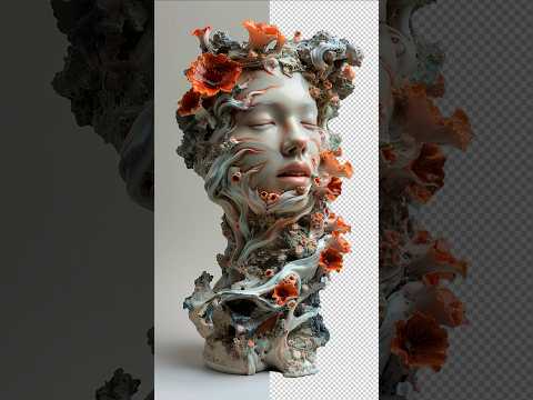 Mask Out Complex Abstract Subjects in Adobe Photoshop 2024 #photoshop #photoshop_tutorial