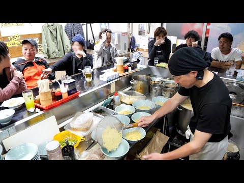 Huge Fried Rice for the Hungry Boys at Midnight! Amazing 24 Hour Ramen Restaurant!