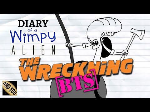 Behind the Scenes - Diary of a Wimpy Alien 11 (Wimpy Kid / Alien / Predator / The Shining Parody)