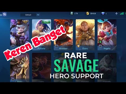 5 SAVAGE Gokil Dari Hero SUPPORT Di Mobile Legend