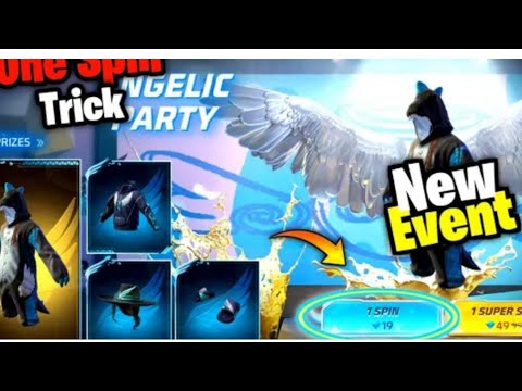 FREE FIRE/NEW ANGELIC EVENT/FF ANGELIC EVENT SPIN