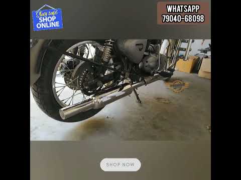 #bikeaccessories #customization #erode #bikersofindia #royalenfield INDORE SILENCER AVAILABLE