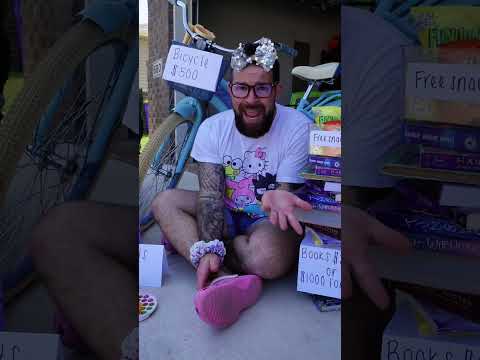 Sibling Garage Sale Prank Gone Wrong! (FUNNY)