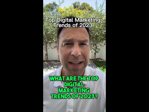 Top 12 Digital Marketing Trends of 2023